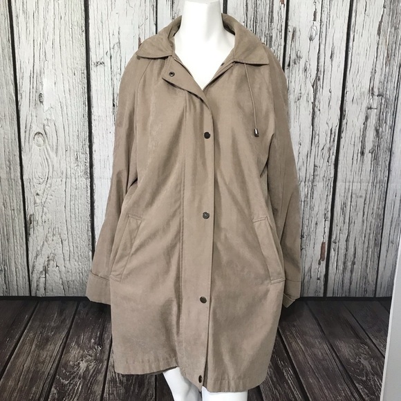 Fleet Street Tan Suede Coat - Picture 1 of 8